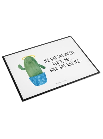 Mr. & Mrs. Panda schreibauflage Kaktus Heilig mit Spruch in Weiß