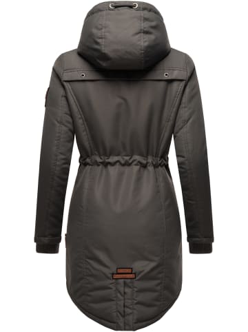 Marikoo Wintermantel Kamii in Anthracite