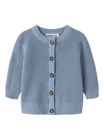 name it Strickjacke NBNBUBBA in ashley blue