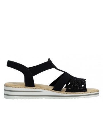 rieker Sandalette  in Schwarz