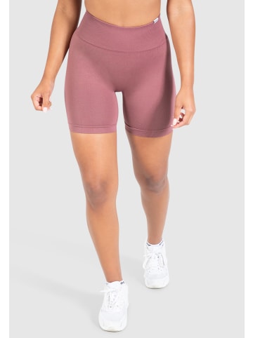 SMILODOX Shorts Amaze Scrunch in Dunkel Rose