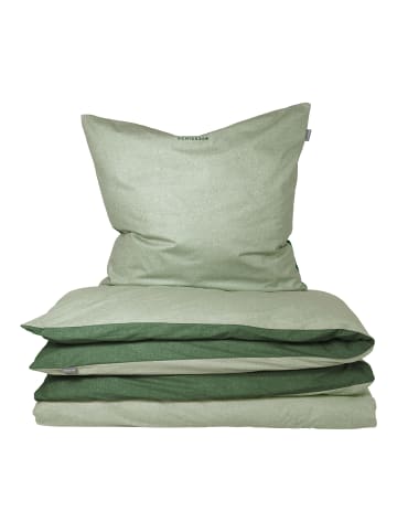 Schiesser Renforcé Bettwäscheset Doubleface in Grün