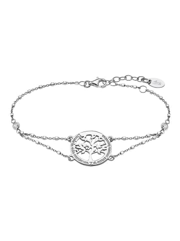 LOTUS silver Lebensbaum Armband 925 Sterling Silber ca. 16cm silber