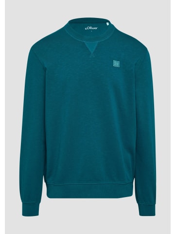 s.Oliver Sweatshirt in 6767_petrol