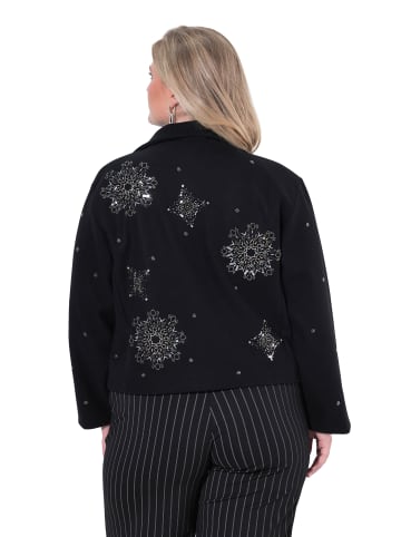 Ulla Popken Jacke in schwarz