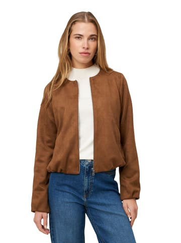 Zero  Blazerjacke mit Reißverschluss in Bright Tobacco