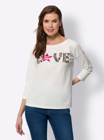 Heine Langarmshirt in ecru