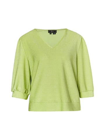 faina Glitzershirt in Limette