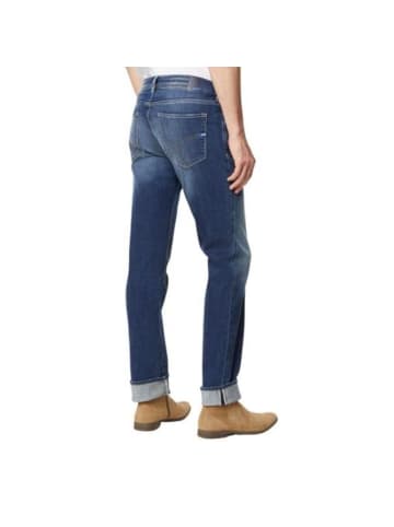 GAS Blau Baumwolle Straight-Leg Jeans