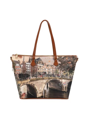 Y Not? Yesbag Shopper Tasche 44.5 cm in autumn river