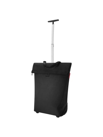 Reisenthel trolley M - Einkaufstrolley 53 cm (herringbone mokka) in schwarz
