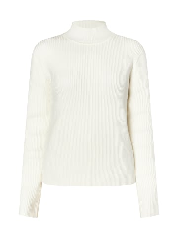 DreiMaster Damen Strickpullover in Wollweiss