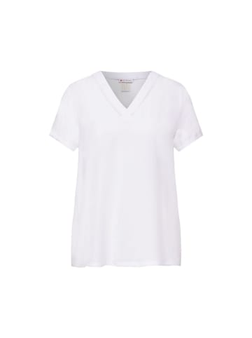 Street One Halbarmbluse in white