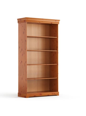 Feldmann-Wohnen Bücherregal Toskania Kiefer Natur gebeizt 96 / 37 / 194cm