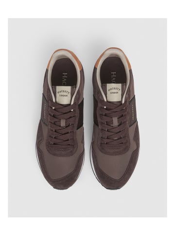 Hackett London Sneaker Keston in Braun