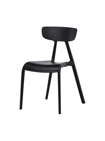 ebuy24 Esszimmerstuhl Ursholmen schwarz 2er Set