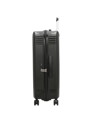 Valentino Bags Wood Carry on - 4-Rollen-Trolley L 77 cm (nero) in nero