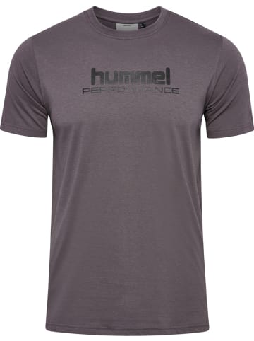 Hummel T-Shirt "Pulse Graphic T-Shirt S/S" in Grau