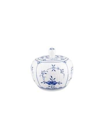 Seltmann Weiden Zuckerdose Amina Strohblume in Blau-Weiß 290 ml in blau-weiß