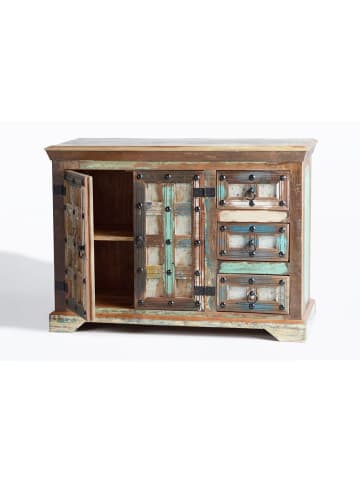Giner y Colomer Sideboard aus recyceltem Holz in Multicolored