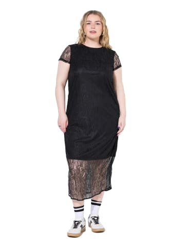 Studio Untold Midikleid in schwarz