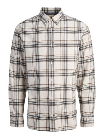 Jack & Jones Flanellhemd in Moonbeam