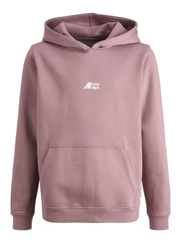 JACK & JONES Junior Kapuzensweatshirt JCOTIER PRINT SWEAT HOOD JNR in grape shake