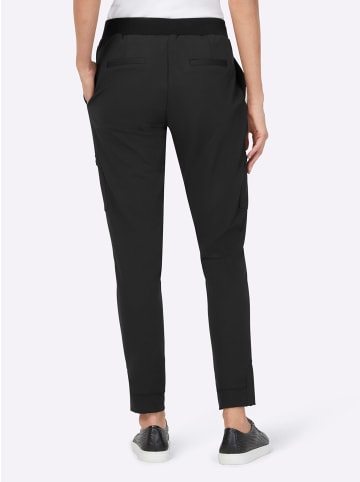 Heine Jerseyhose in schwarz