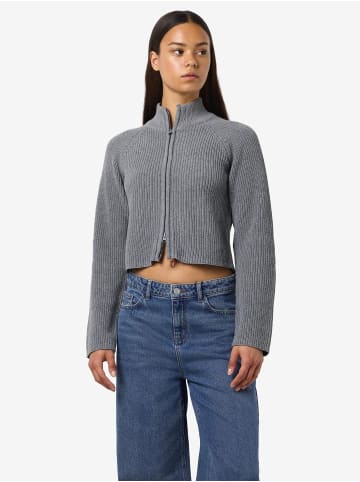Noisy may Strickjacke in Medium Grey Melange
