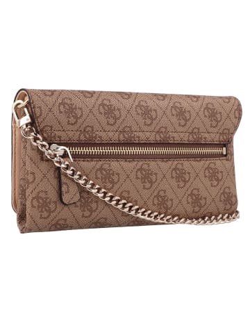 Guess Noelle II Clutch Geldbörse 21 cm in latte logo-brown
