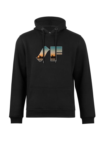 Cotton Prime® Skyline Hoodie "San Francisco" - Weltenbummler Kollektion in Schwarz