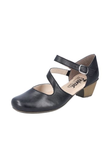 rieker Pumps Spangen Pumps in schwarz