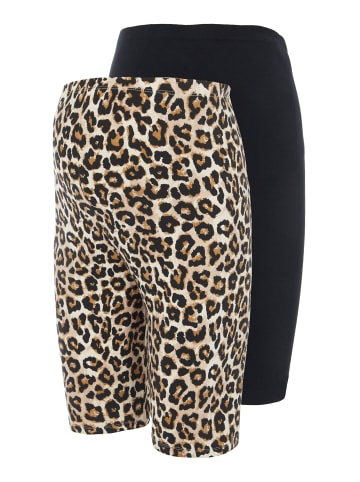 mama licious 2er-Pack Shorts in Black