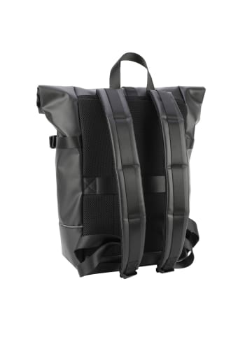 Strellson Stockwell 2.0 Eddie Backpack Mvf Herren Rucksack mit Laptopfach in black