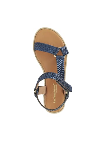 Les Tropéziennes par M Belarbi Ledersandalen von M.belarbi Hipsto Blau