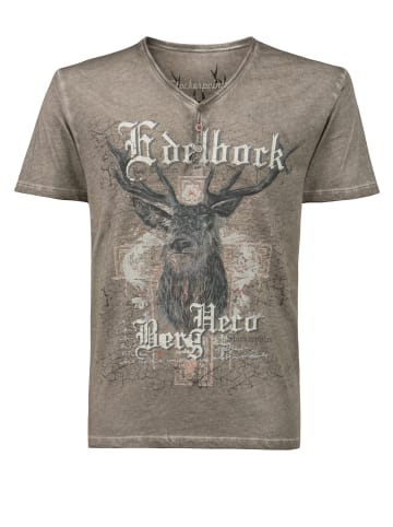 Stockerpoint T-Shirt "Berghero" in stein