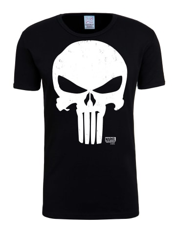 Logoshirt T-Shirt Marvel - Punisher in schwarz