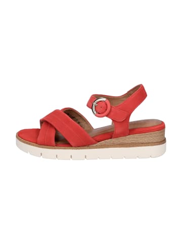 Tamaris Keilsandalette in Rot