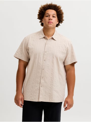 JACK & JONES PLUS Hemd in Feather Gray