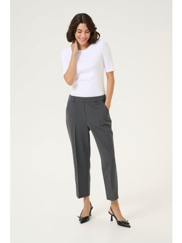 Kaffe Pants Suiting KAsakura Casual fit in Black Oyster
