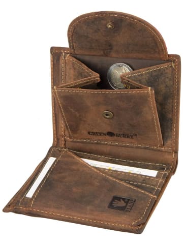 Greenburry Geldbörse Vintage in Sattelbraun