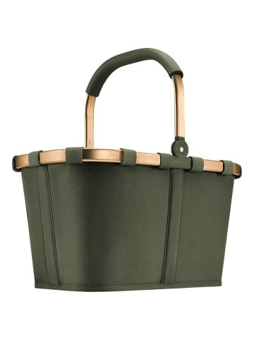 Reisenthel Carrybag - Einkaufskorb (cord dark matcha) in forest gold