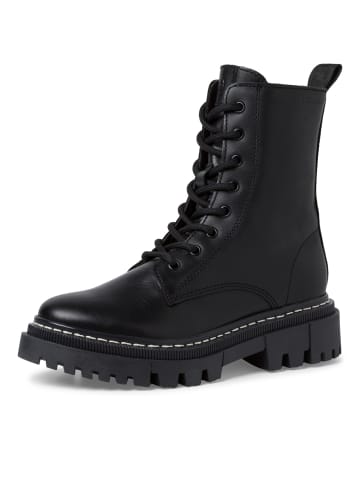 Tamaris Schnürstiefel in schwarz