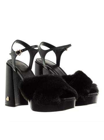 Love Moschino San.Lod.Quadra120 Softpl+Nappa Nero in black