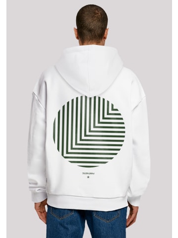 F4NT4STIC Ultra Heavy Hoodie Geometrics Grün in weiß