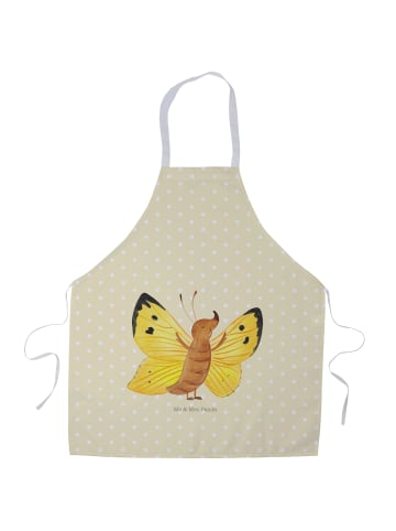 Mr. & Mrs. Panda Kochschürze Schmetterling Zitronenfalter ohne S... in Gelb Pastell