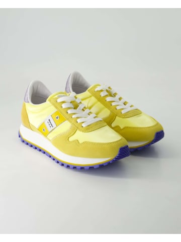 BLAUER USA Sportliche Schnürschuhe in Gelb