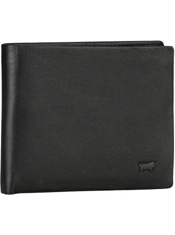 Braun Büffel Geldbörse Hannes Coin Wallet 4+4Cs in Schwarz