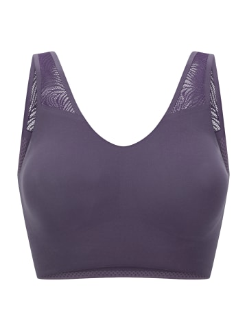 Schiesser Bustier Invisible Soft Lace in Indigo