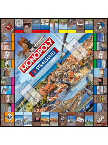 Winning Moves Monopoly - Stralsund Stadt City Edition in bunt